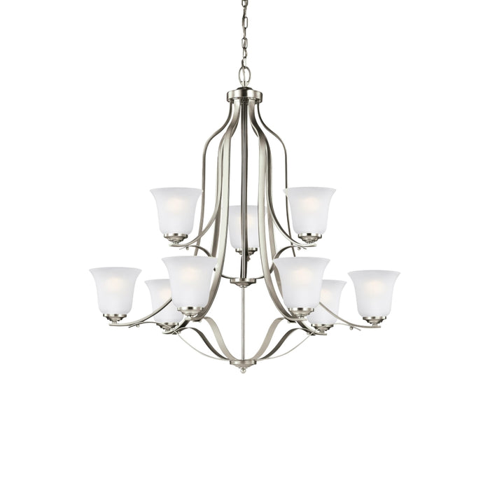 Generation Lighting Emmons Nine Light Chandelier (3139009-962)