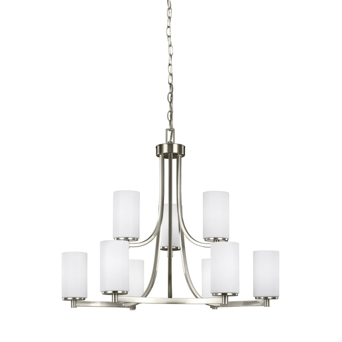 Generation Lighting Hettinger Nine Light Chandelier (3139109-962)