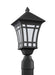 Generation Lighting Herrington One Light Outdoor Post Lantern (89231-12)