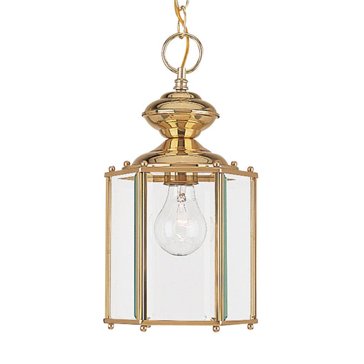 Generation Lighting Classico One Light Outdoor Semi-Flush Convertible Pendant (6008-02)