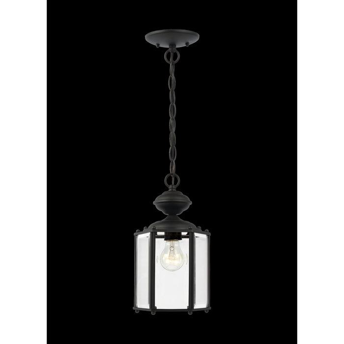 Generation Lighting Classico One Light Outdoor Semi-Flush Convertible Pendant (6008-12)