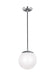 Generation Lighting Leo One Light Pendant (6018-04)