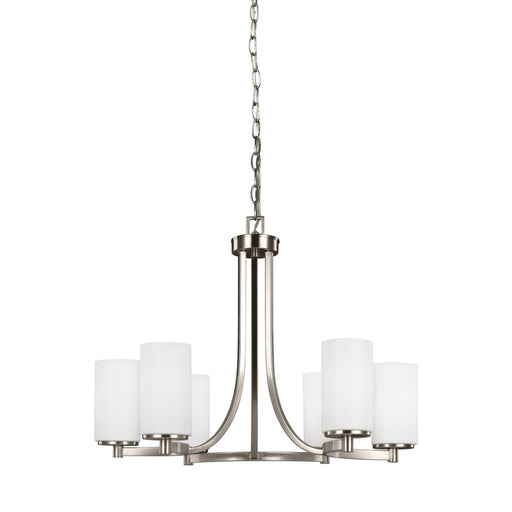 Generation Lighting Hettinger Six Light Chandelier (3139106-962)