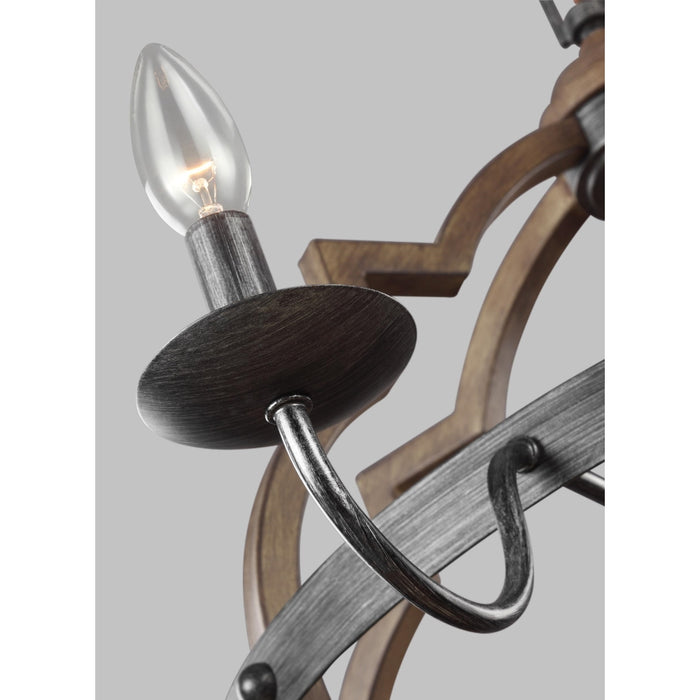 Generation Lighting Socorro Six Light Chandelier (3224906-846)