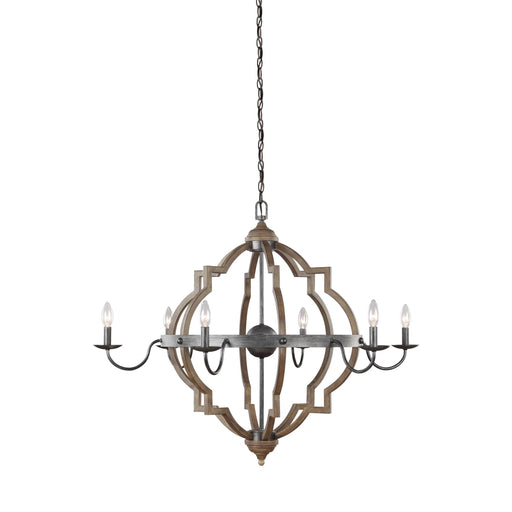 Generation Lighting Socorro Six Light Chandelier (3224906-846)