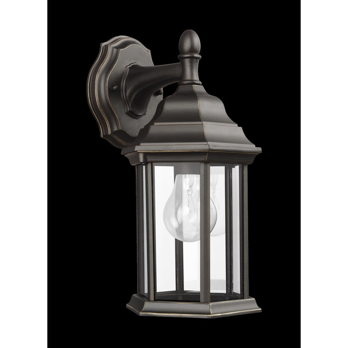 Generation Lighting Sevier Small One Light Downlight Outdoor Wall Mount Lantern (8338701-71)