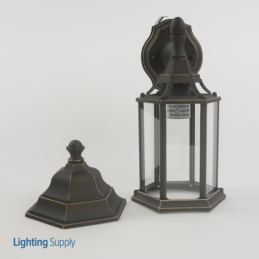 Generation Lighting Sevier Small One Light Uplight Outdoor Wall Mount Lantern (8538701-71)