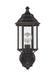 Generation Lighting Sevier Small One Light Uplight Outdoor Wall Mount Lantern (8538701-71)