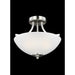 Generation Lighting Geary Small Two Light Semi-Flush Convertible Pendant (7716502-962)