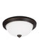 Generation Lighting Geary Three Light Ceiling Flush Mount (77265-710)