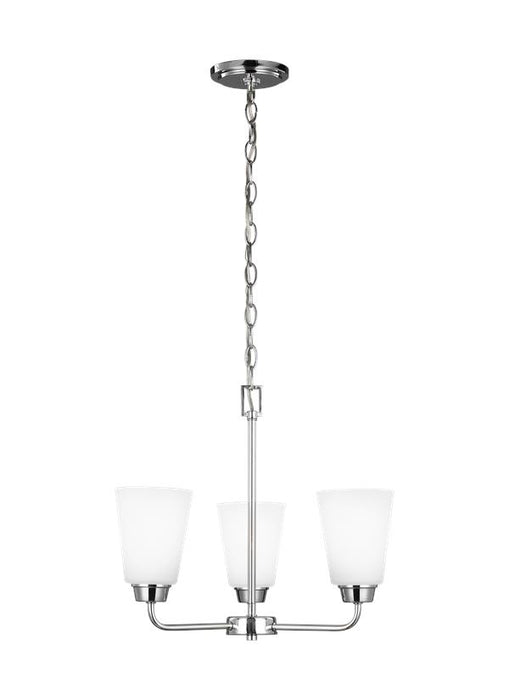 Generation Lighting Kerrville Three Light Chandelier (3115203-05)