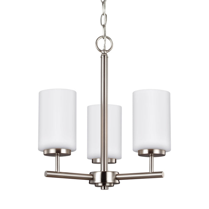 Generation Lighting Oslo Three Light Chandelier (31160-962)