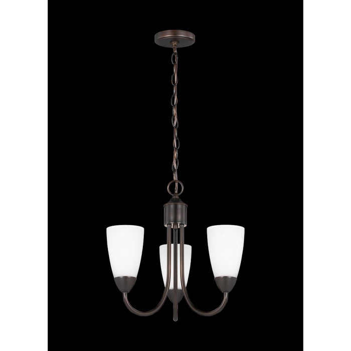 Generation Lighting Seville Three Light Chandelier (3120203-710)