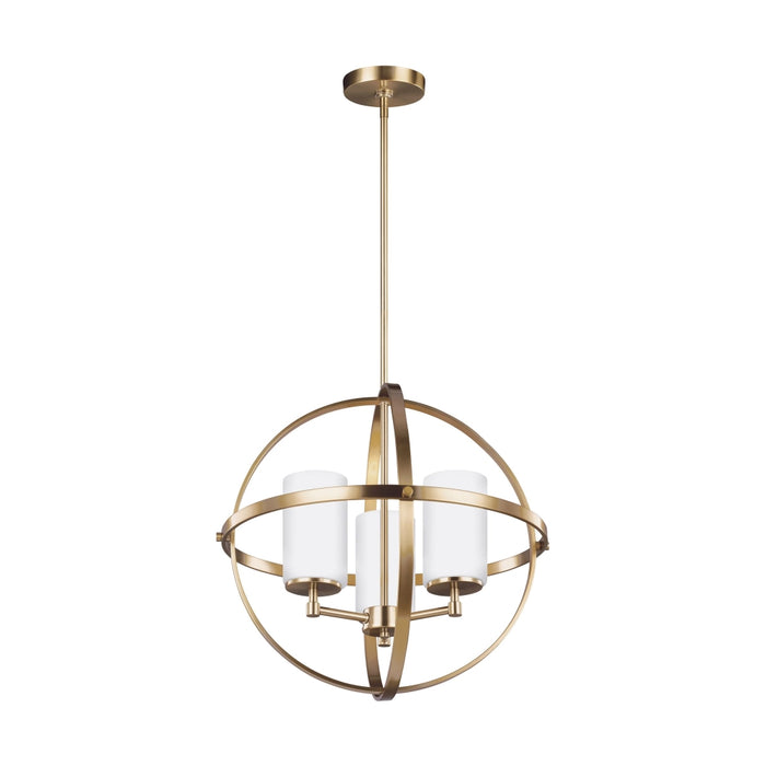 Generation Lighting Alturas Three Light Chandelier (3124603-848)