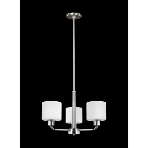 Generation Lighting Canfield Three Light Chandelier (3128803-962)