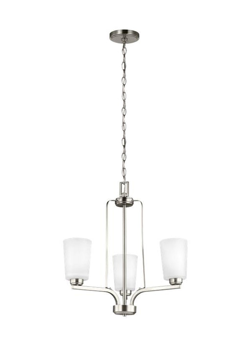 Generation Lighting Franport Three Light Chandelier (3128903-962)