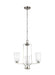 Generation Lighting Franport Three Light Chandelier (3128903-962)