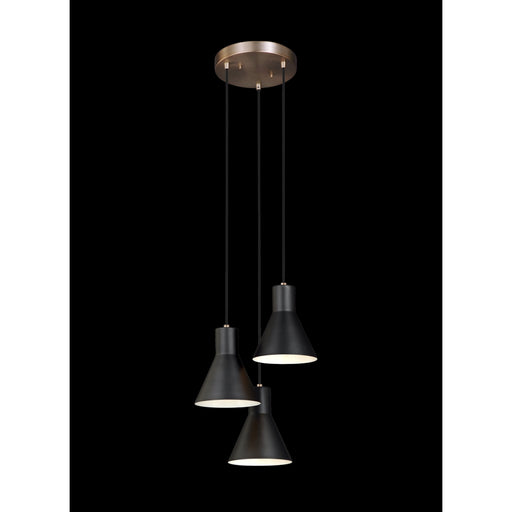 Generation Lighting Towner Three Light Cluster Pendant (5141303-848)