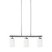 Generation Lighting Oslo Three Light Island Pendant (66160-05)