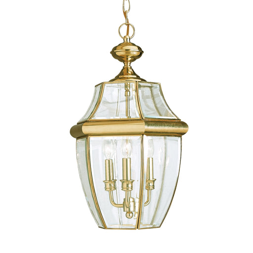 Generation Lighting Lancaster Three Light Outdoor Pendant (6039-02)