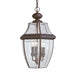 Generation Lighting Lancaster Three Light Outdoor Pendant (6039-71)