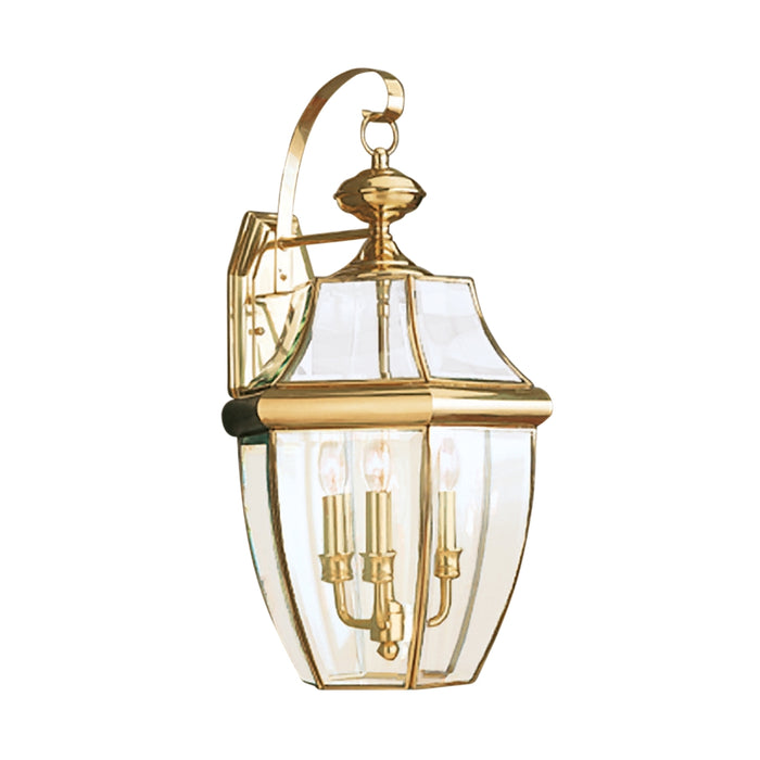 Generation Lighting Lancaster Three Light Outdoor Wall Mount Lantern (8040-02)