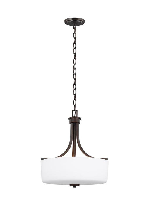 Generation Lighting Canfield Three Light Pendant (6528803-710)