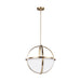 Generation Lighting Alturas Three Light Pendant (6624603-848)