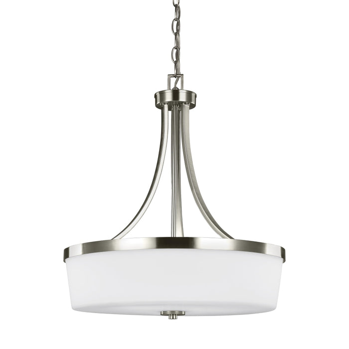 Generation Lighting Hettinger Three Light Pendant (6639103-962)