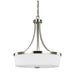 Generation Lighting Hettinger Three Light Pendant (6639103-962)