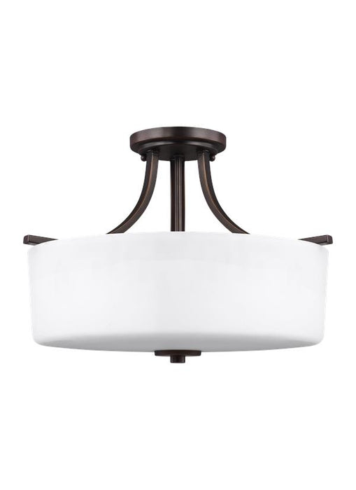 Generation Lighting Canfield Three Light Semi-Flush Mount (7728803-710)