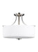 Generation Lighting Canfield Three Light Semi-Flush Mount (7728803-962)