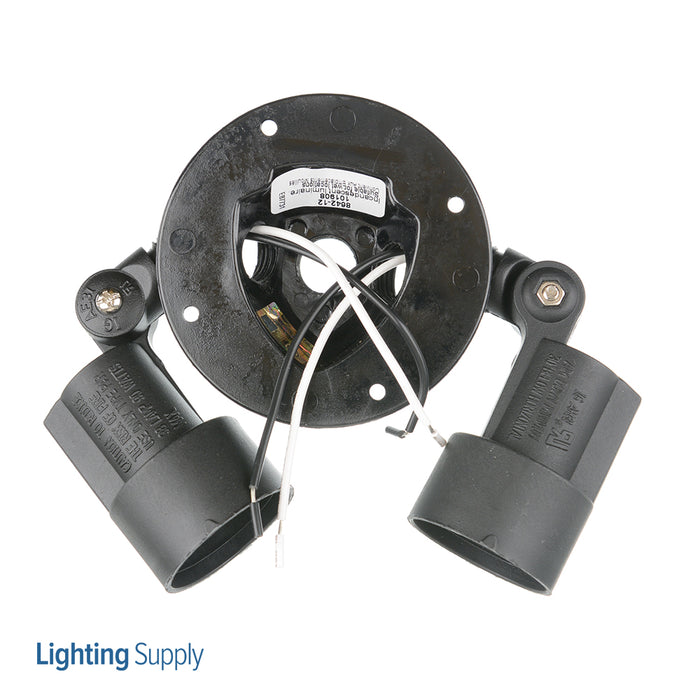 Generation Lighting Two Light Adjustable Swivel Floodlight (8642-12)