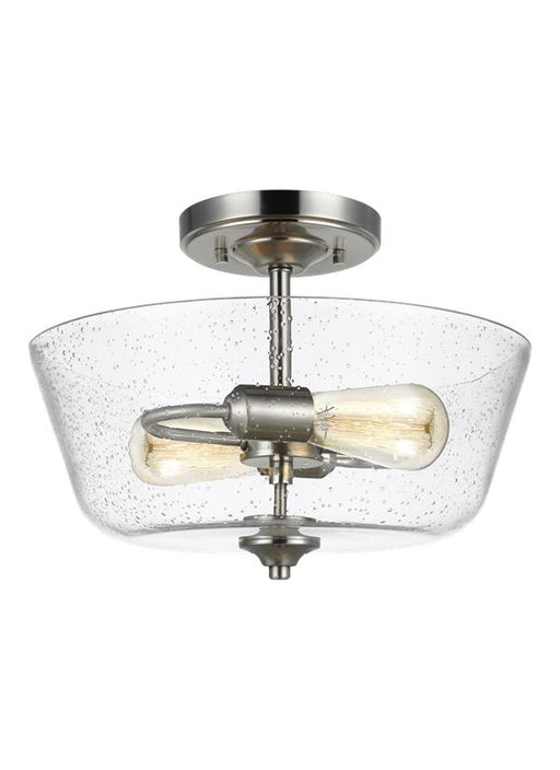 Generation Lighting Belton Two Light Ceiling Semi-Flush Mount (7714502-962)