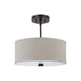 Generation Lighting Dayna Two Light Flush/Semi-Flush Convertible (77262-710)