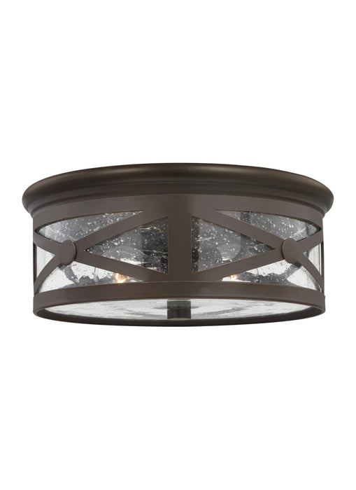 Generation Lighting Lakeview Two Light Outdoor Ceiling Flush Mount (7821402-71)