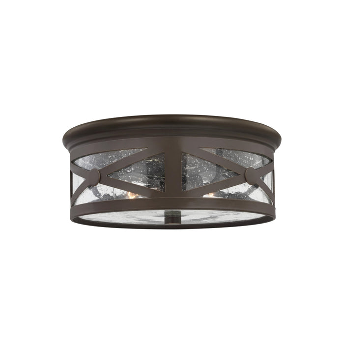 Generation Lighting Lakeview Two Light Outdoor Ceiling Flush Mount (7821402-71)