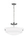 Generation Lighting Kerrville Two Light Semi-Flush Convertible Pendant (7715202-05)