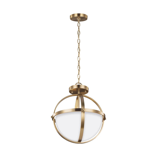 Generation Lighting Alturas Two Light Semi-Flush Convertible Pendant (7724602-848)