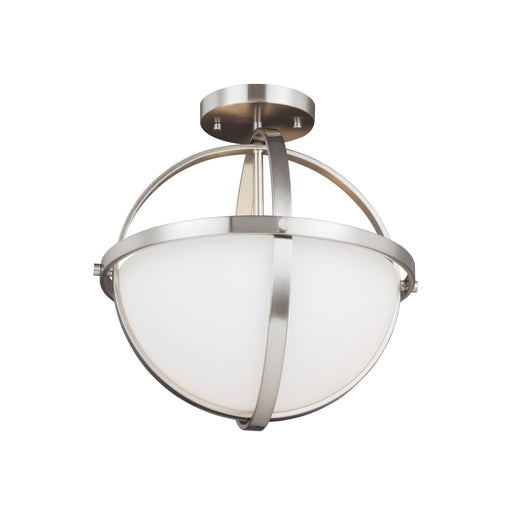 Generation Lighting Alturas Two Light Semi-Flush Convertible Pendant (7724602-962)