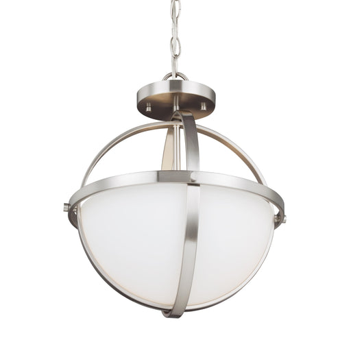 Generation Lighting Alturas Two Light Semi-Flush Convertible Pendant (7724602-962)