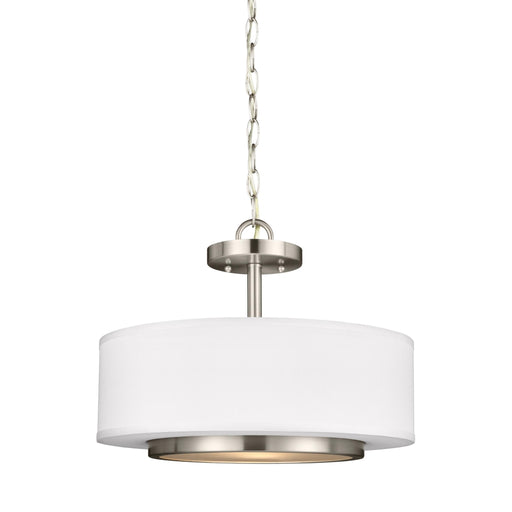 Generation Lighting Nance Two Light Semi-Flush Convertible Pendant (7728002-962)