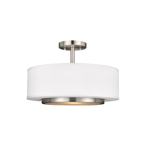 Generation Lighting Nance Two Light Semi-Flush Convertible Pendant (7728002-962)