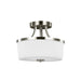 Generation Lighting Hettinger Two Light Semi-Flush Convertible Pendant (7739102-962)