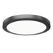 Feit Electric 11 Inch 12.5W [60W Equivalent] Selectable White Matte Black Round Flat Panel Ceiling Downlight (74210/6WY/BK)