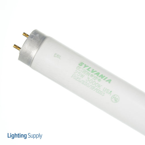 Shat-R-Shield 36 Inch 25W T8 Octron 800 XP Safety-Coated Fluorescent Osram Sylvania (FO25/830/XP/ECO) (45828S)