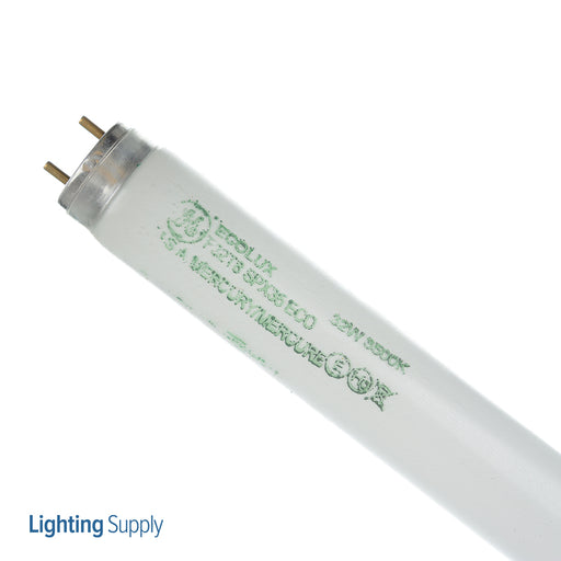 Shat-R-Shield F32T8SPX35/ECO2 48 Inch 32W T8 800 Series Safety Coated Fluorescent GE 3500K (46235G)