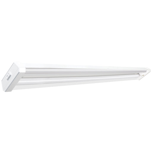 Feit Electric 45W LED 4 Foot 2-Lamp Utility Light With End Cap 4500Lm 4000K 120V Fixture (SHOP/4X2/840/V1)
