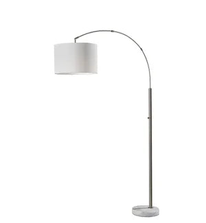 Adesso Simplee Adesso Rigley ARC Lamp Brushed Steel (SL1186-22)