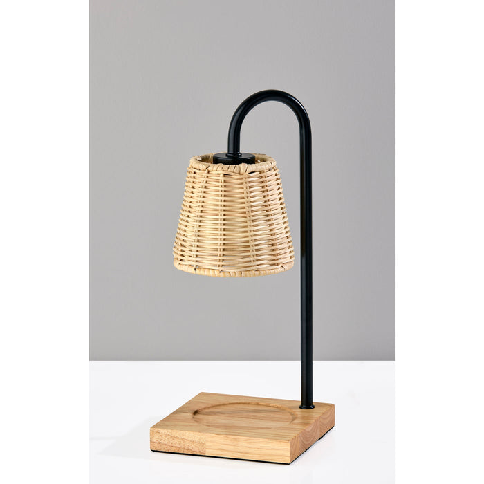 Adesso Simplee Adesso Lucian Candlewarmer Lamp Black (SL1190-01)